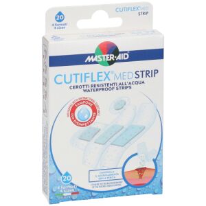 Master-Aid Cutiflex MedStrip Áttetsző és vízálló sebtapasz (20 db) 140420716 - Elsősegély