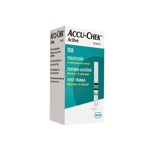 Accu Chek Active Tesztcsík (50 db) 140420769