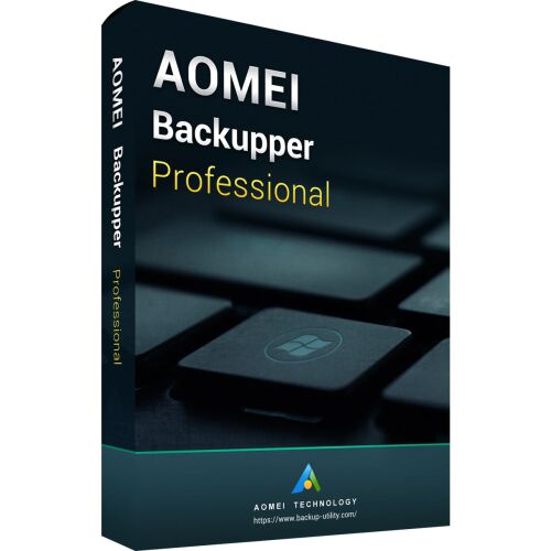 AOMEI Backupper Professional 1 éves licenc 1 eszközre - Adatmentő és helyreállító szoftver