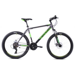 Capriolo Oxigen 26" férfi MTB kerékpár 20" Grafit-Zöld 140421548 - Sport & Szabadidő