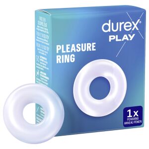 Durex Pleasure Ring péniszgyűrű csomagolással, átlátszó - Durex Óvszer