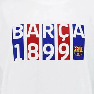 Barcelona póló felnőtt FLAG fehér 140424422 - Férfi póló