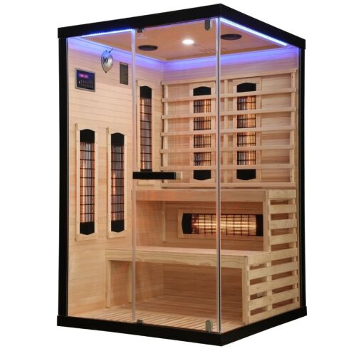 Sundum Basic 2 személyes infraszauna fekete 140425849