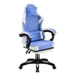 Huzaro Space 3.7 Kék Gamer Szék Lábtartóval 
