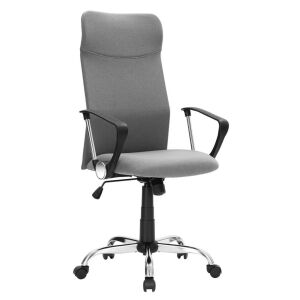 Irodai forgószék szövet huzattal dönthető, szürke
