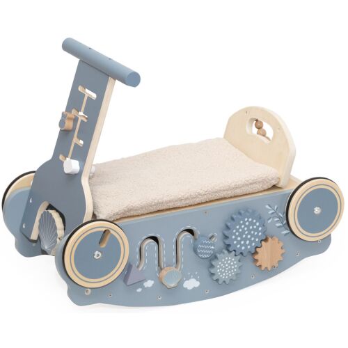 Label Label 3 az 1-ben Hintaló, Járássegítő és Kismotor - Kék 140427280