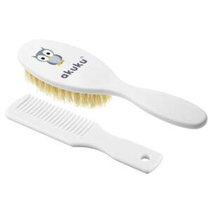 Akuku Baba Hajápoló Szett - Hajkefe és Fésű