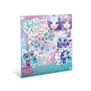 Zestaw 50 naklejek winylowych: Nebulous Stars, Aura i Blizzia