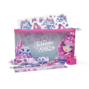 Schreibwarenset, Nebulous Star, Cristalia & Agatha Figur