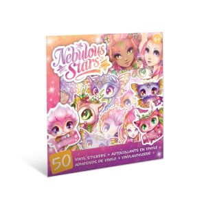 Zestaw 50 naklejek winylowych, Nebulous Stars, Paloma i Elana