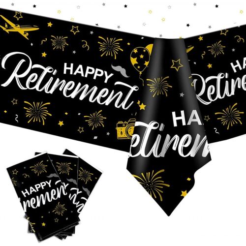 Sada 3 obrusov Armbracen, textil, čierna/zlatá/biela, 137 x 274 cm 140432124