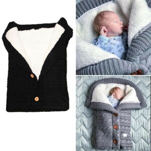 Gombos gurulós hálózsák - fekete 140432212 - Fusaky a spacie vaky