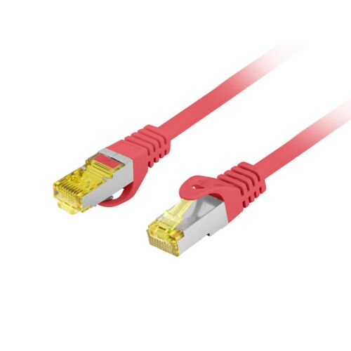Patchcord kat.6a S/FTP CU 1.5m czerwony fluke 140433511