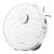 Top view of Dreame D20 Ultra robot vacuum cleaner, white
