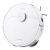 Top view of Dreame D20 Ultra robot vacuum cleaner, white