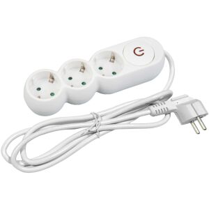 Entac D1 Elosztó 3 Foglalat Kapcsolóval 5m 3G1.5 (ESERS1.5G3-5-SW) 140444045 - Hosszabbító