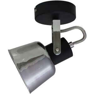 Avide Fali Lámpa Maya 1xE14 Foglalattal Fekete (ABWL-MA1B) 140444289 - Fali lámpa