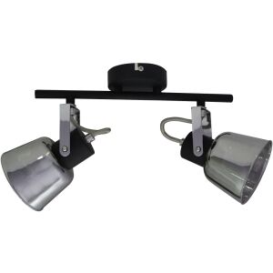 Avide Mennyezeti Lámpa Maya 2xE14 Foglalattal Fekete (ABCL-MA2B) 140444290 - Mennyezeti lámpa