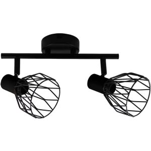 Avide Mennyezeti Lámpa Ivy 2xE14 Foglalattal Fekete (ABCL-IV2B) 140444294 - Mennyezeti lámpa