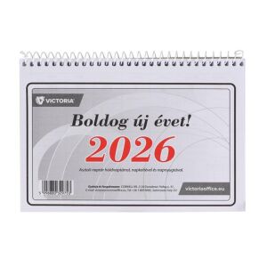 Naptár, asztali, 23TA, VICTORIA OFFICE (2026 évi) 140444713 - Naptár