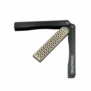 Dulotec skladací diamantový brúsik, zrnitosť 240/400, otvorený pohľad - Brúsky na nože