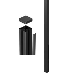 KETER alumínium betonozható kerítésoszlop 240 cm - antracit 140448179 - Keter