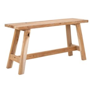 House Nordic Barcelona pad, teak fa, 90x25x45 cm 140448787 - Tároló pad & ülőke
