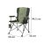 Krzesło wędkarskie Leziter Comfort Plus z podłokietnikiem i uchwytem na kubek zielone 140448843