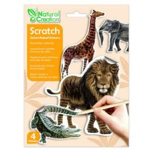 Karckép matricák, Szafari állatok Avenir