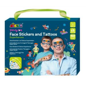 Arcmatrica és tetováló készlet, Szuperhősök Avenir 140449463 - Arcfesték