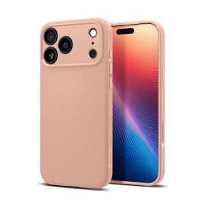 iPhone 17 Pro Max SPIGEN LIQUID AIR szilikon telefonvédő ütésállóság, rombusz, ROZÉARANY 140451217 - Spigen