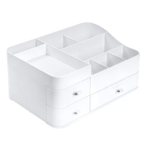 Smink- és kozmetikai tárolódoboz fiókokkal – Praktikus rendszerező fürdőszobába és hálószobába MBT-107 140453586 - Kozmetikai rendszerező