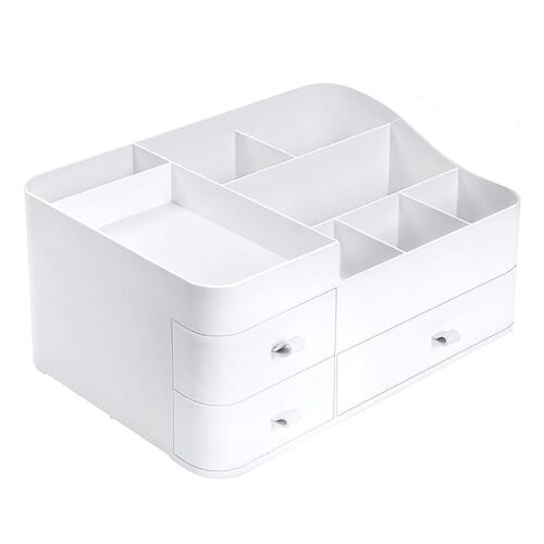 Smink- és kozmetikai tárolódoboz fiókokkal – Praktikus rendszerező fürdőszobába és hálószobába MBT-107 140453586