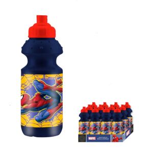 Marvel Niebieski bidon sportowy Spiderman 350 ml - Nośnik żywności i napojów