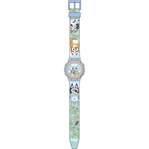 Bluey digitális óra, gyerek karóra Bluey rajzfilmfigurákkal