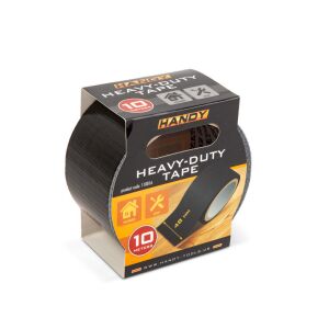 Handy Heavy-Duty fekete duct tape 48mm x 10m, erősített ragasztószalag - Handy