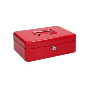 Spirit: cutie de bani ro?ie de dimensiuni mici, blocabilă - CB320 140453986 - Casete bani