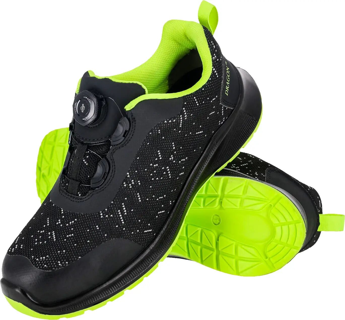 Pantofi de lucru Safe Matrix, S1PS FO SR, compozit, antiderapanti Verde 44