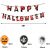 Zestaw dekoracji na imprezę Halloween YANGJI, folia/lateks, wielokolorowy, 16 elementów 140454856