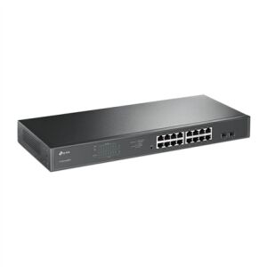 Switch TP-Link JetStream Gigabit Easy Smart PoE/PoE+ cu 16 porturi 140463712 - Switch-uri