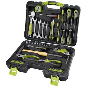 EXTOL Craft szerszámkészlet műanyag kofferben 1/4" CrV 59db