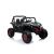 Szögben fényképezett Elektromos autó Buggy SuperStar 4x4 fekete karbon fényezéssel