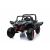 Elektromos autó Buggy SuperStar 4x4 fekete karbon fényezéssel, nyitott ajtókkal