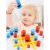 Joc Interactiv, Flippy, Tic Tac Toe Gobble, din Plastic, +3 Ani, 18 Piese, 21.5 x 4 x 10 cm, Albastru/Rosu 140464225