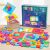 Joc Interactiv, Flippy, Tip Puzzle, din Lemn, +3 Ani, 128 Piese, 15 x 17 x 3.5 cm, Multicolor 140464227