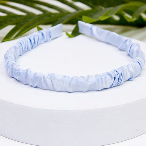 Yeye szatén gyűrött hajpánt 140464927