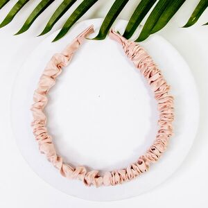 Szatén gyűrött hajpánt vastag Yeye 140464930 - Fejpánt