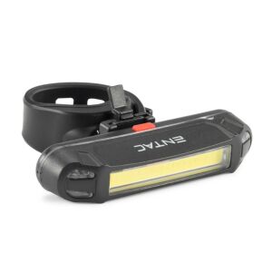 Entac Biciklilámpa Műanyag Fehér-Piros Újratölthető (EBL-RW-CL)