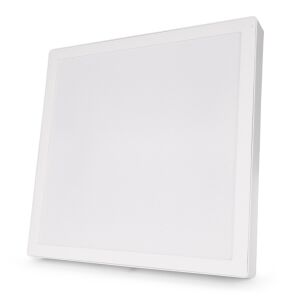 Avide LED Falra Szerelhető Négyzetes Mennyezeti Lámpa Műanyag 24W NW 4000K (AMSPNW-S-24W-PC) 140467230 - Mennyezeti lámpa