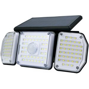 Entac Napelemes Műanyag Fali lámpa 2W SMD 3 fej mozgásérzékelővel (ESL3H-122SMD) 140467334 - Entac